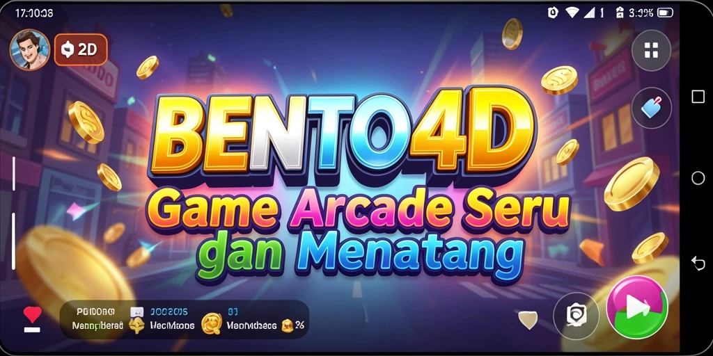 Tampilan gameplay BENTO4D dengan aksi seru dan dinamis.