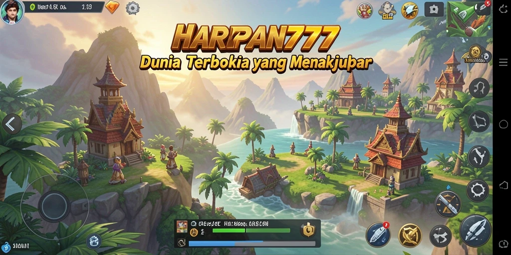 Screenshot utama menampilkan aksi seru dalam dunia Open World.