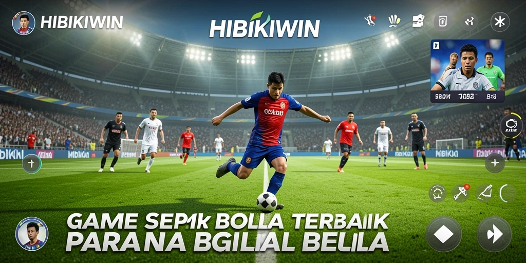 Tampilan gameplay HIBIKIWIN yang mendebarkan saat pertandingan berlangsung.