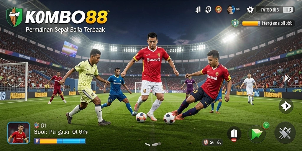 Tampilan gameplay KOMBO88 yang mendebarkan dan seru.