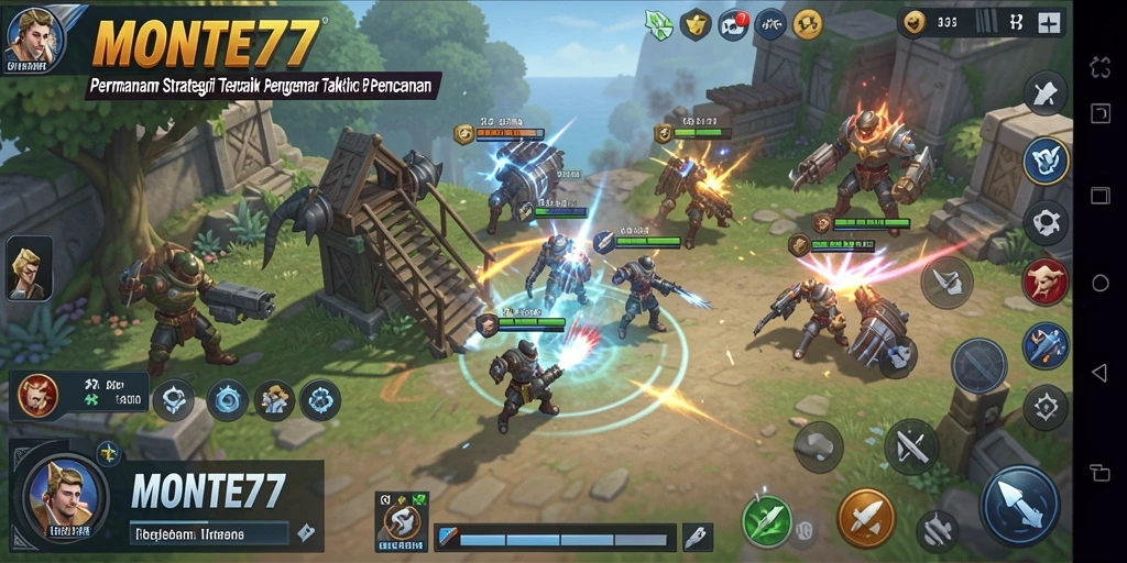 Screenshot gameplay MONTE77 yang mencerminkan strategi dan taktik.