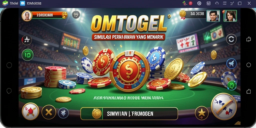Tampilan gameplay OMTOGEL dengan grafis menarik dan interaksi dinamis.