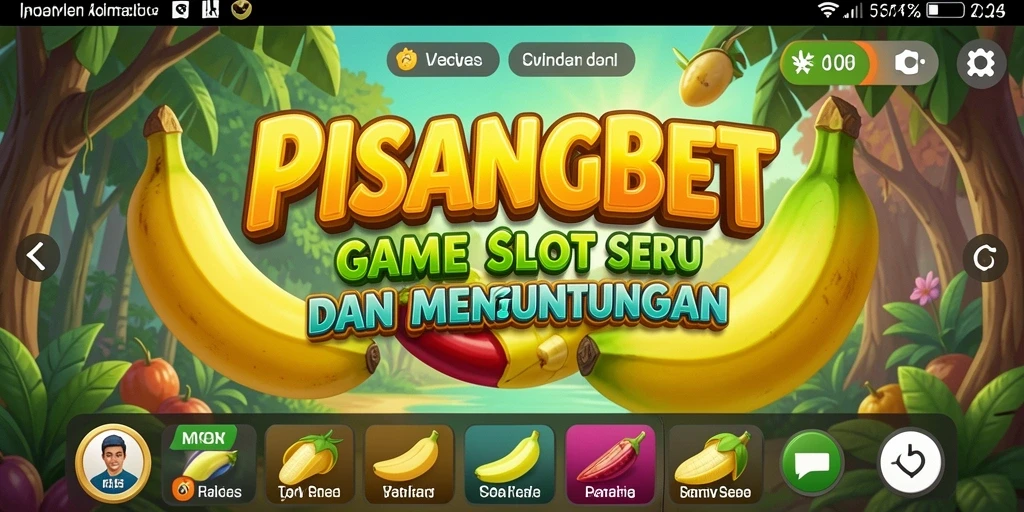 Tampilan menarik dari gameplay Slot PISANGBET yang mengasyikkan.