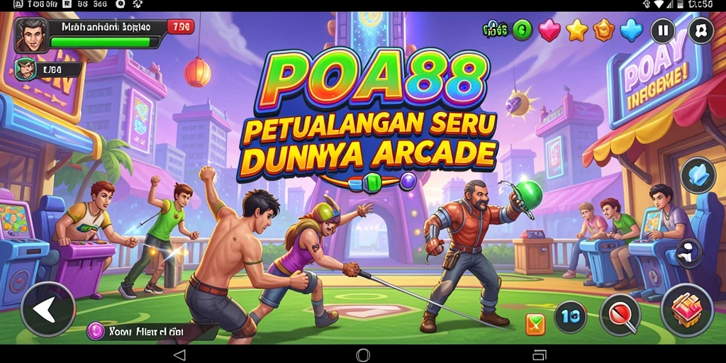 Screenshot gameplay POA88 menampilkan aksi menegangkan di dunia Arcade.