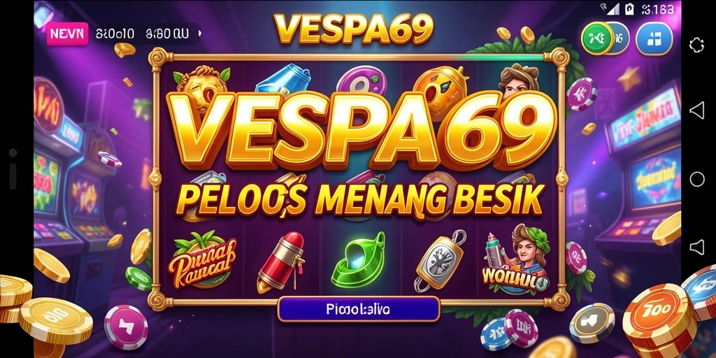 Tampilan gameplay menarik di VESPA69 saat bermain Slot.