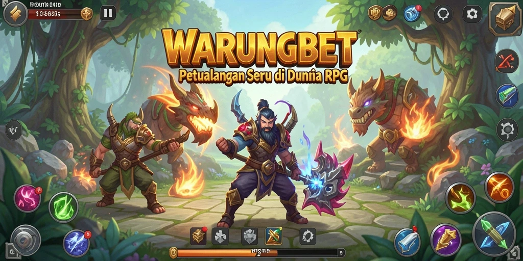 Gameplay yang seru dan menegangkan dalam WARUNGBET.