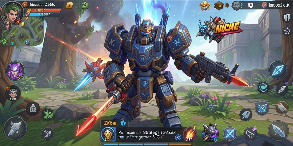 Tampilan gameplay ZK6 yang menarik dan adiktif.