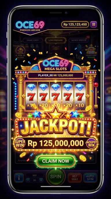 Screenshot dari aplikasi populer yang tersedia di oce69.